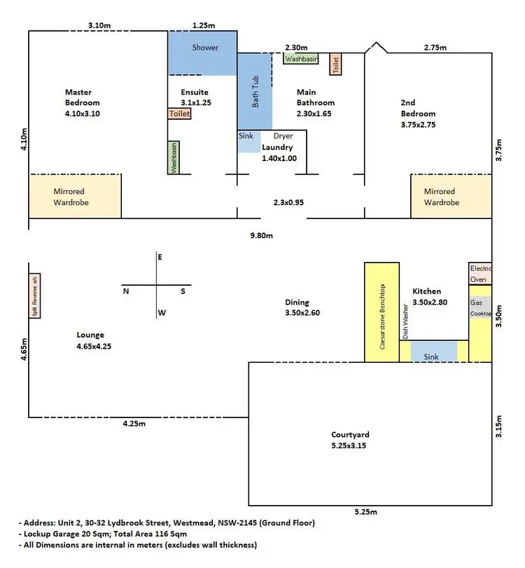 Floorplan of Homely apartment listing, Address available on request