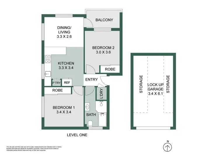 Floorplan of Homely apartment listing, 5/14 Bishop Street, Newport NSW 2106