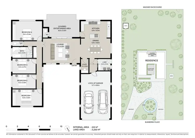 Floorplan of Homely house listing, 9 Bumberra Place, Mudgee NSW 2850