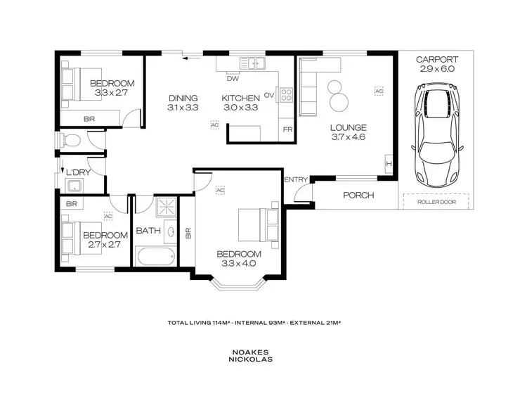 Floorplan of Homely unit listing, 1/30 Fitzroy Avenue, Camden Park SA 5038