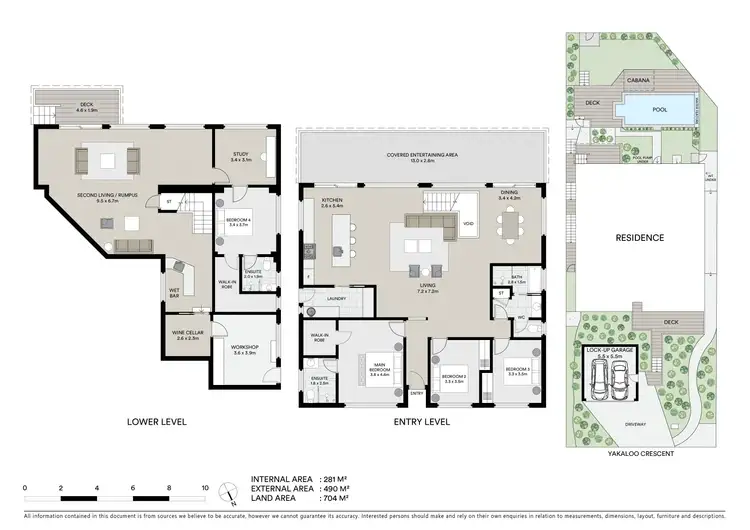 Floorplan of Homely house listing, 17 Yakaloo Crescent, Forresters Beach NSW 2260