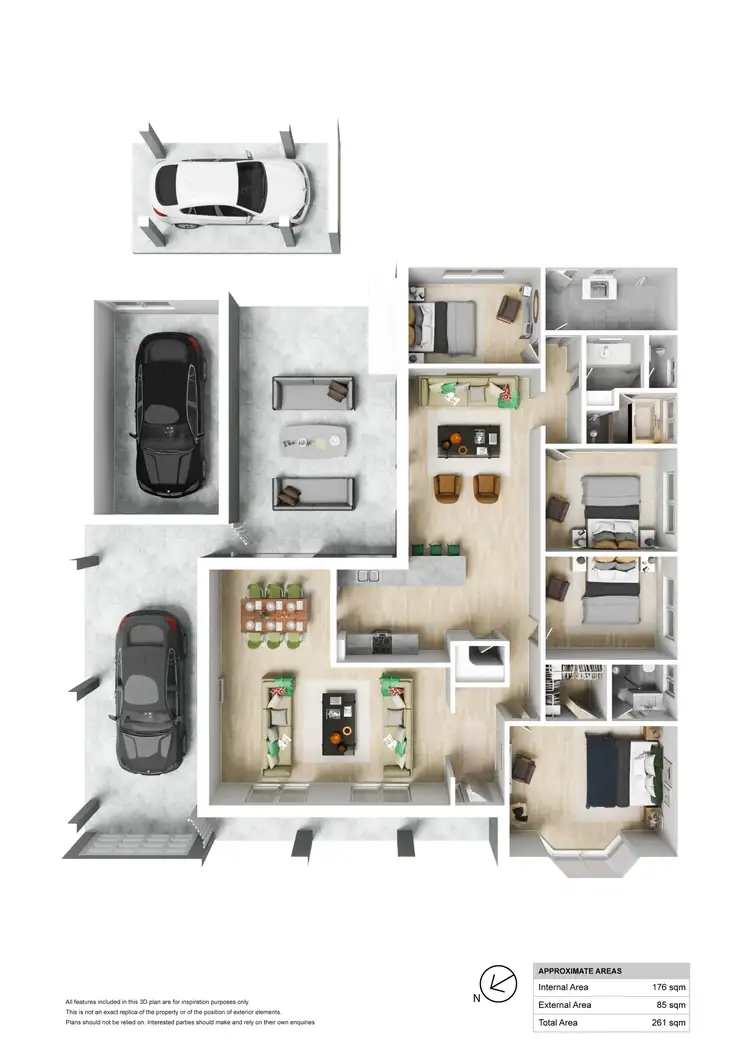 Floorplan of Homely house listing, 30 Ashwood Boulevard, Hillbank SA 5112