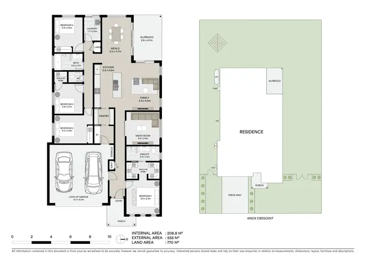 Floorplan of Homely house listing, 44 Knox Crescent, Mudgee NSW 2850