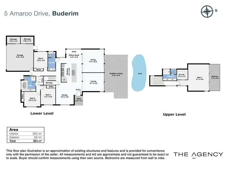 Floorplan of Homely house listing, 5 Amaroo Drive, Buderim QLD 4556