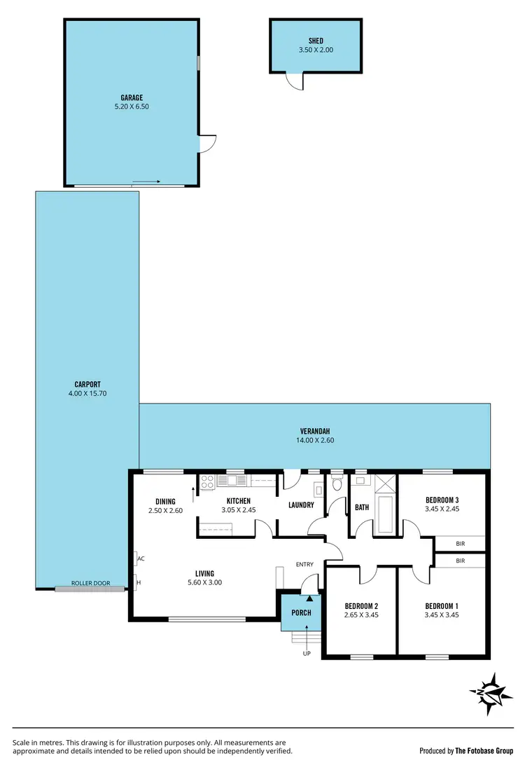 Floorplan of Homely house listing, 8 Felix Crescent, Morphett Vale SA 5162