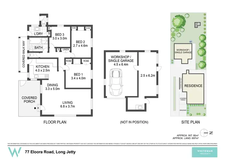 Floorplan of Homely house listing, 77 Eloora Road, Long Jetty NSW 2261