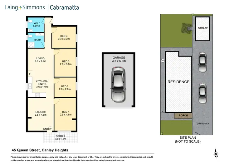 Floorplan of Homely house listing, 45 Queen Street, Canley Heights NSW 2166
