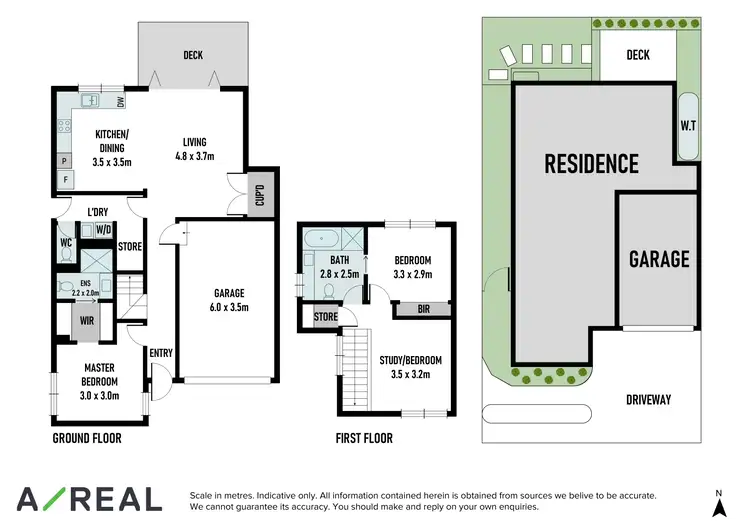 Floorplan of Homely townhouse listing, 3/175 Bellevue Avenue, Rosanna VIC 3084
