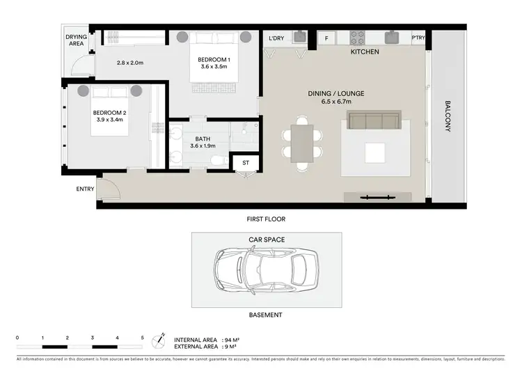 Floorplan of Homely unit listing, 64/4 Aplin Street, Townsville City QLD 4810