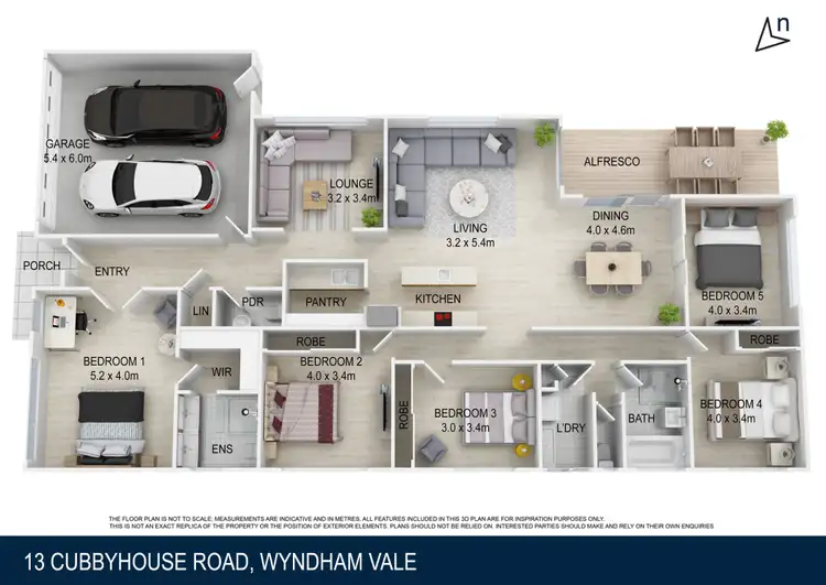 Floorplan of Homely house listing, 13 Cubbyhouse Road, Wyndham Vale VIC 3024