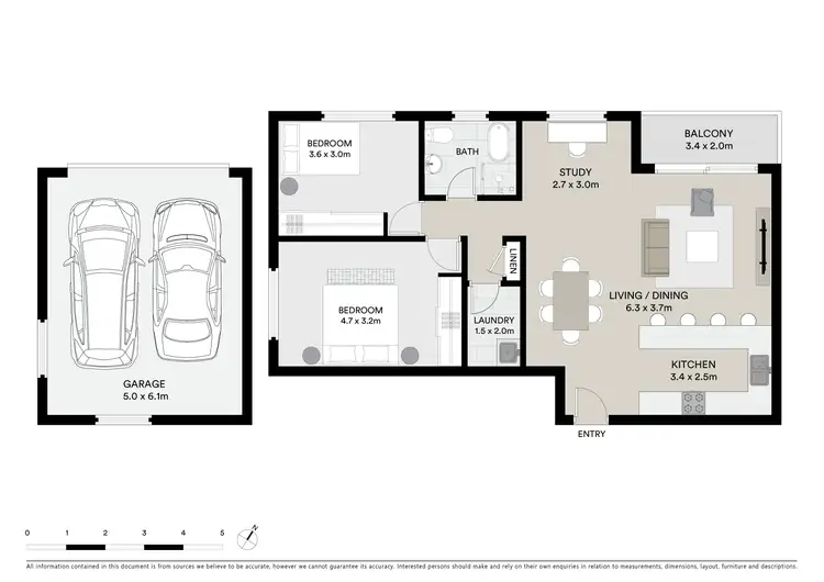 Floorplan of Homely apartment listing, 14/26-32 Shaftesbury Street, Carlton NSW 2218