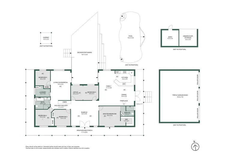 Floorplan of Homely rural property listing, 35 Dungullin Way, East Kurrajong NSW 2758