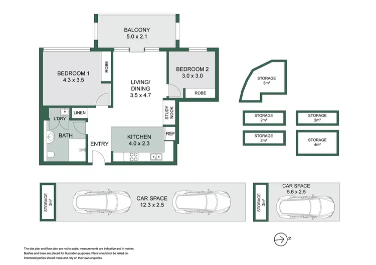 Floorplan of Homely apartment listing, 502/11 Waterview Drive, Lane Cove NSW 2066