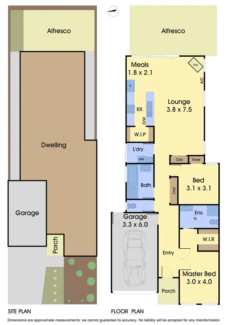 Floorplan of Homely house listing, 10 Pisa Way, Mernda VIC 3754