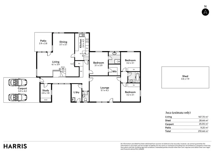 Floorplan of Homely house listing, 5 Twin Street, Stirling SA 5152