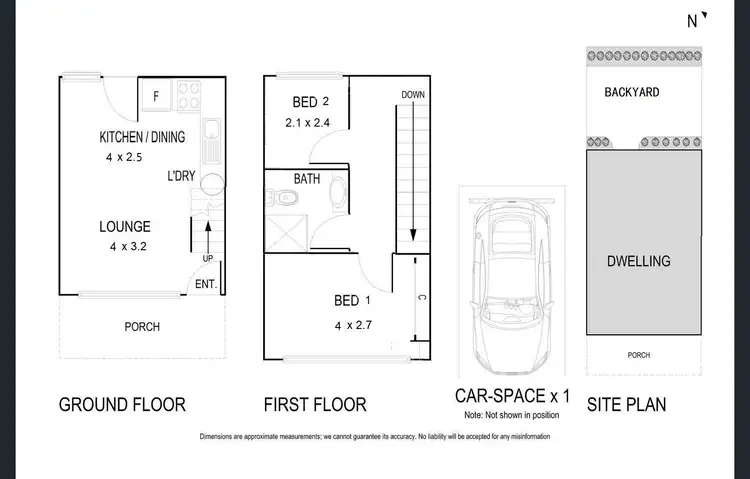 Floorplan of Homely townhouse listing, 5/32 Ashted Road, Box Hill VIC 3128