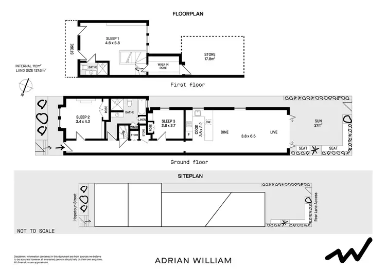 Floorplan of Homely house listing, 73 Hopetoun Street, Camperdown NSW 2050