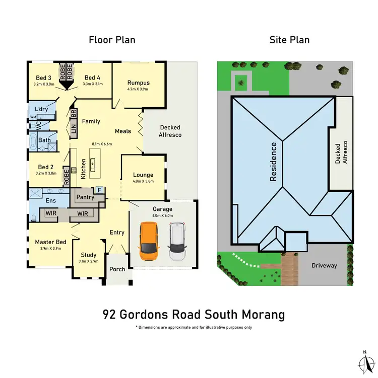 Floorplan of Homely house listing, 92 Gordons Road, South Morang VIC 3752