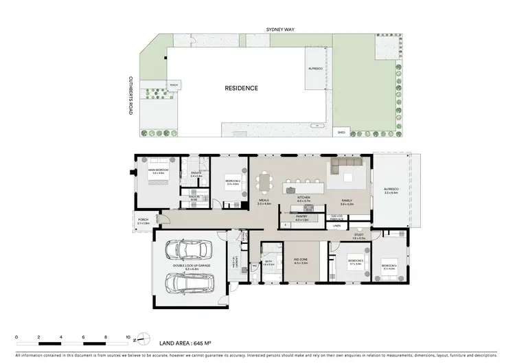 Floorplan of Homely house listing, 135 Cuthberts Road, Alfredton VIC 3350
