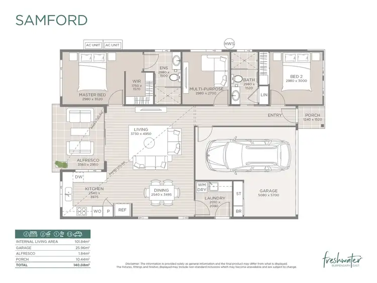 Floorplan of Homely house listing, Samford/58 Foster Road, Burpengary East QLD 4505