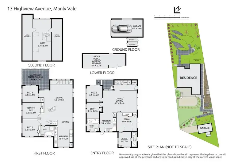 Floorplan of Homely house listing, 13 Highview Avenue, Manly Vale NSW 2093