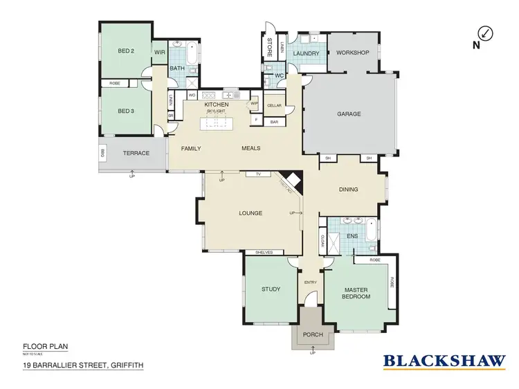 Floorplan of Homely house listing, 19 Barrallier Street, Griffith ACT 2603
