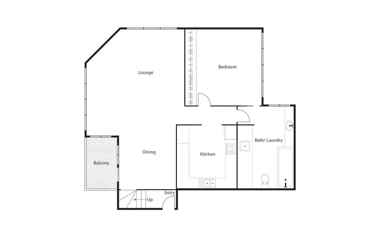 Floorplan of Homely apartment listing, 5/10 Dominion Circuit, Forrest ACT 2603