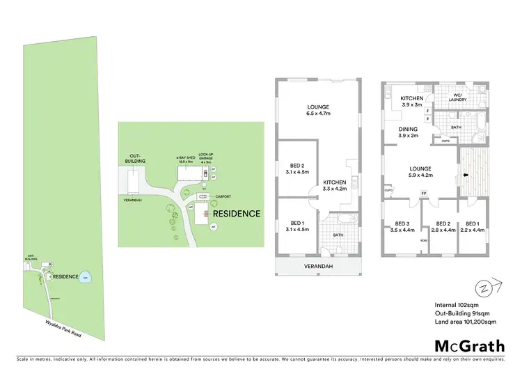 Floorplan of Homely rural property listing, 34 Wyaldra Park Road, Mudgee NSW 2850