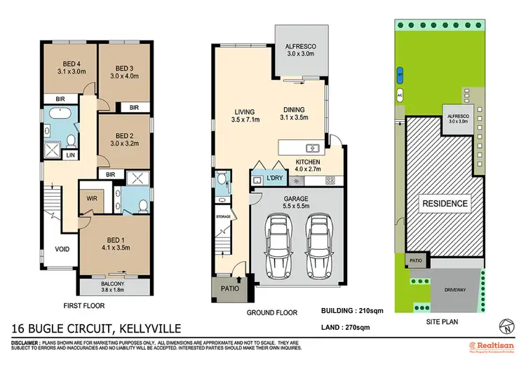 Floorplan of Homely house listing, 16 Bugle Circuit, Kellyville NSW 2155