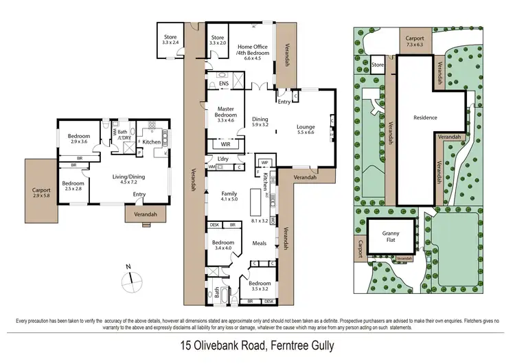 Floorplan of Homely house listing, 15 Olivebank Road, Ferntree Gully VIC 3156