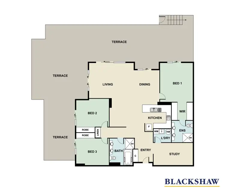 Floorplan of Homely apartment listing, 16/12 National Circuit, Barton ACT 2600
