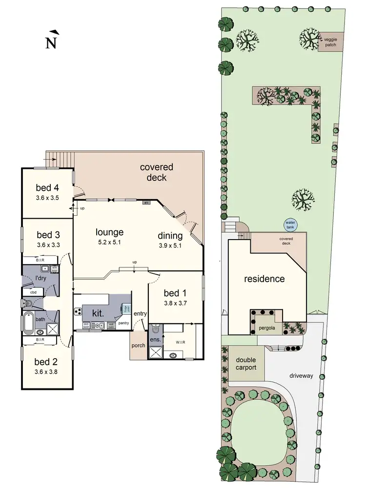Floorplan of Homely house listing, 77 Eucalypt Drive, Lilydale VIC 3140