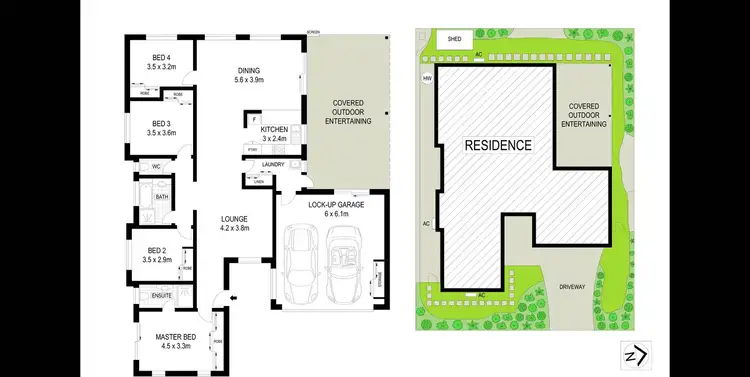 Floorplan of Homely house listing, 16 Isaacs Way, Wakerley QLD 4154