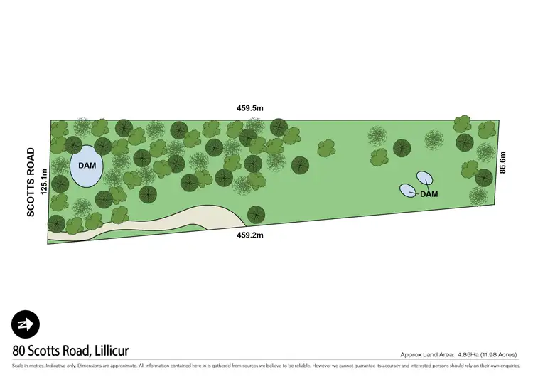 Floorplan of Homely land listing, Lot 10/70 Scotts Road, Lillicur VIC 3371