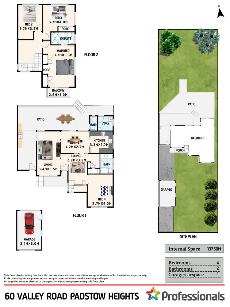 Floorplan of Homely house listing, 60 Valley Road, Padstow Heights NSW 2211