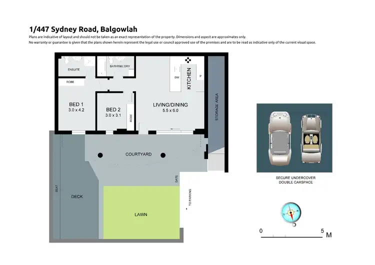 Floorplan of Homely apartment listing, 1/447 Sydney Road, Balgowlah NSW 2093