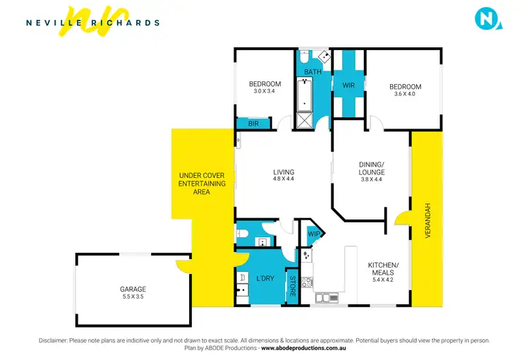Floorplan of Homely house listing, 1 Bogan Street, Clifton Springs VIC 3222