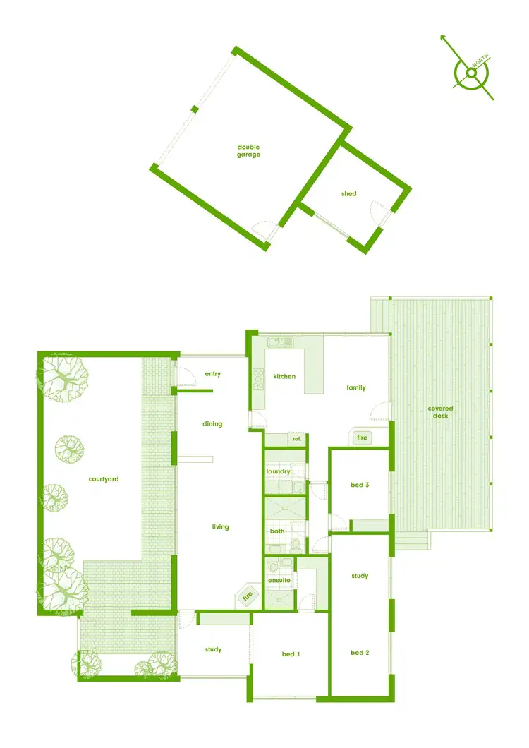 Floorplan of Homely house listing, 17 Crozier Circuit, Kambah ACT 2902