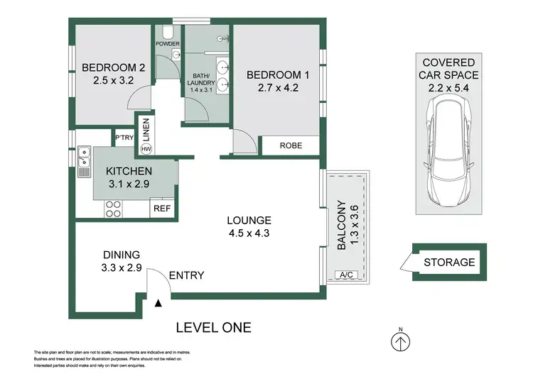 Floorplan of Homely unit listing, 19/10 Mount Street, Hunters Hill NSW 2110