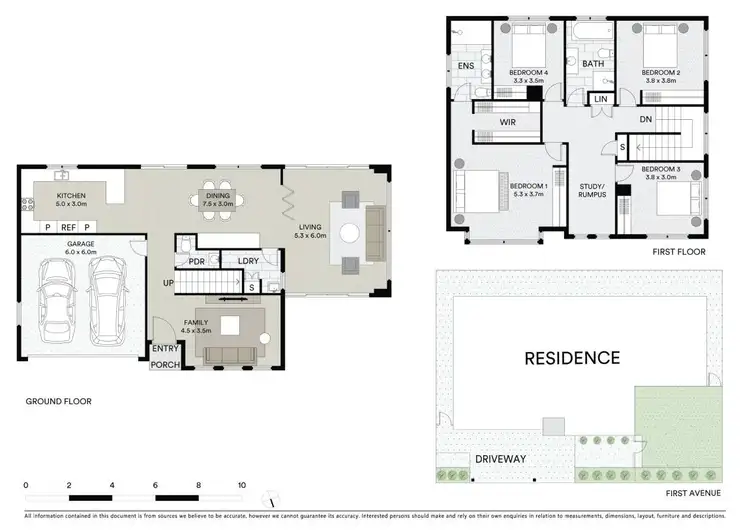 Floorplan of Homely house listing, 6 First Avenue, Toongabbie NSW 2146