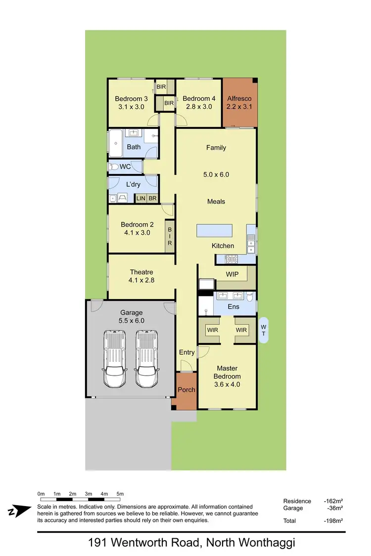 Floorplan of Homely house listing, 191 Wentworth Road, North Wonthaggi VIC 3995