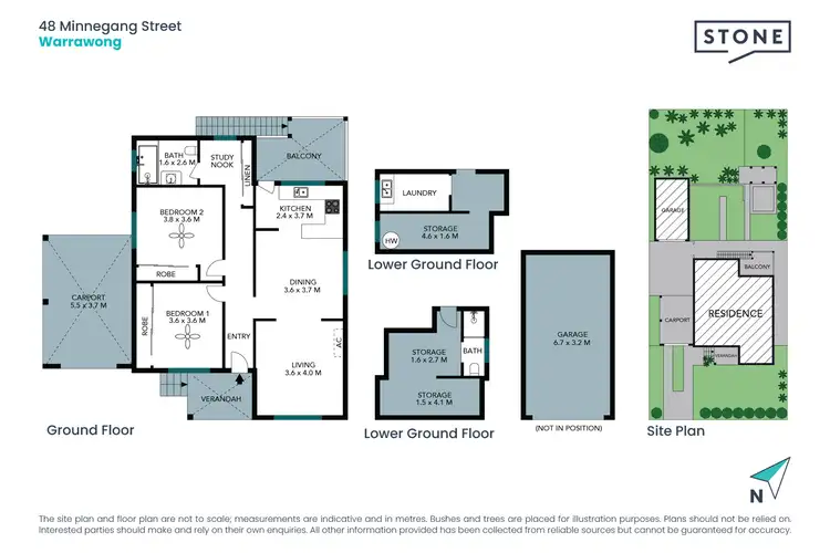 Floorplan of Homely house listing, 48 Minnegang Street, Warrawong NSW 2502