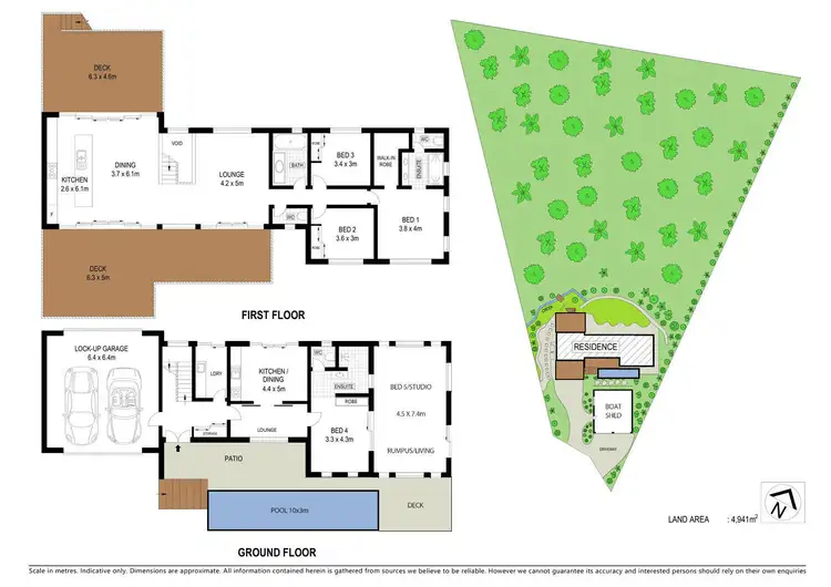Floorplan of Homely house listing, 40 Thrush Terrace, Clifton Beach QLD 4879