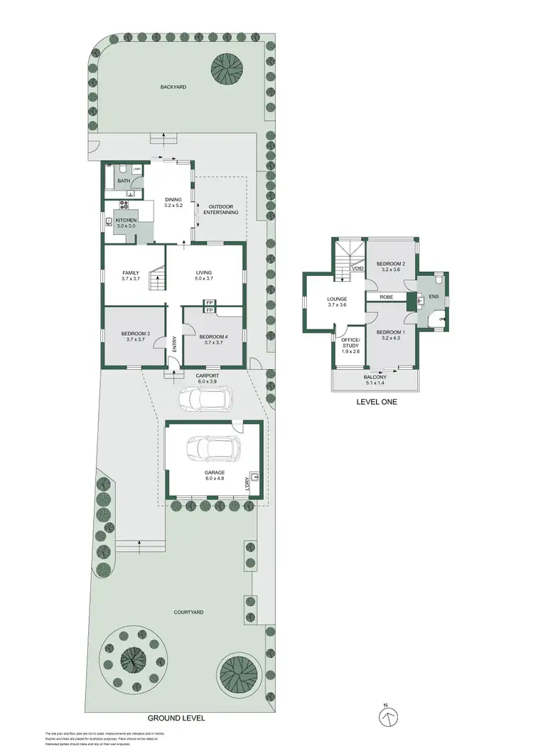Floorplan of Homely house listing, 36 Abingdon Street, North Balgowlah NSW 2093