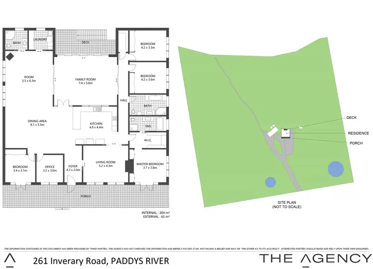 Floorplan of Homely rural property listing, 261 Inverary Road, Paddys River NSW 2577