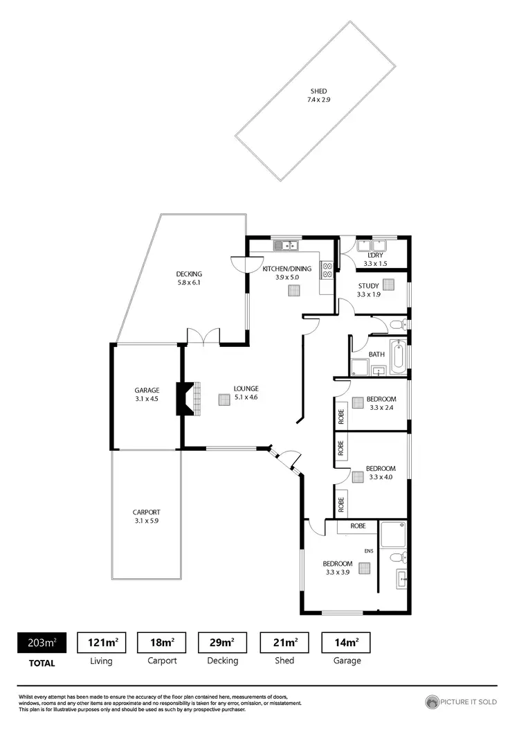 Floorplan of Homely house listing, 62 Balmoral Avenue, Magill SA 5072