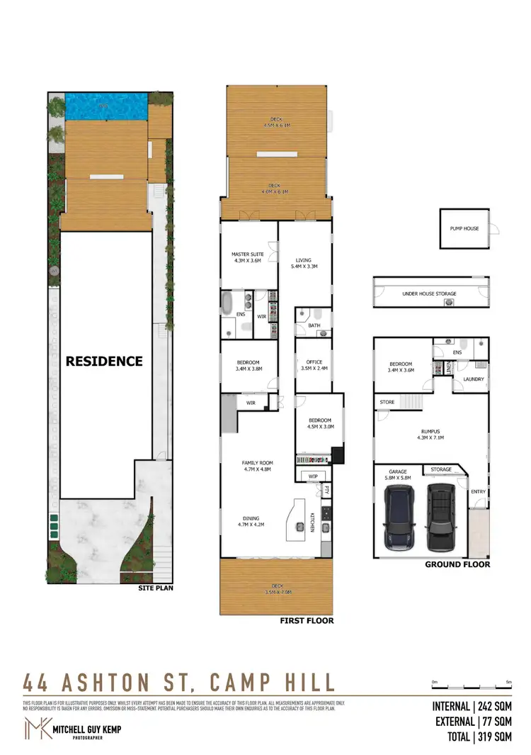 Floorplan of Homely house listing, 44 Ashton Street, Camp Hill QLD 4152