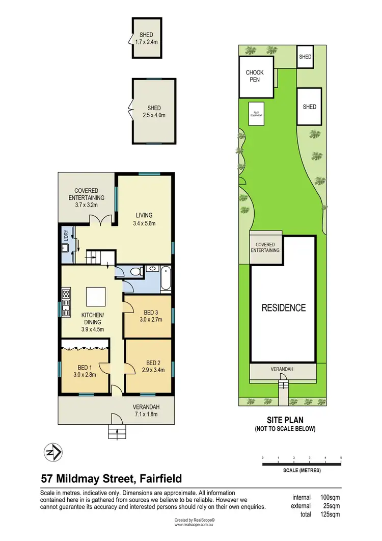 Floorplan of Homely house listing, 57 Mildmay Street, Fairfield QLD 4103