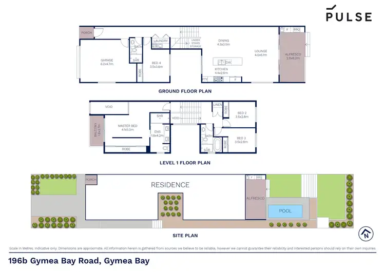 Floorplan of Homely semi-detached listing, 196b Gymea Bay Road, Gymea Bay NSW 2227