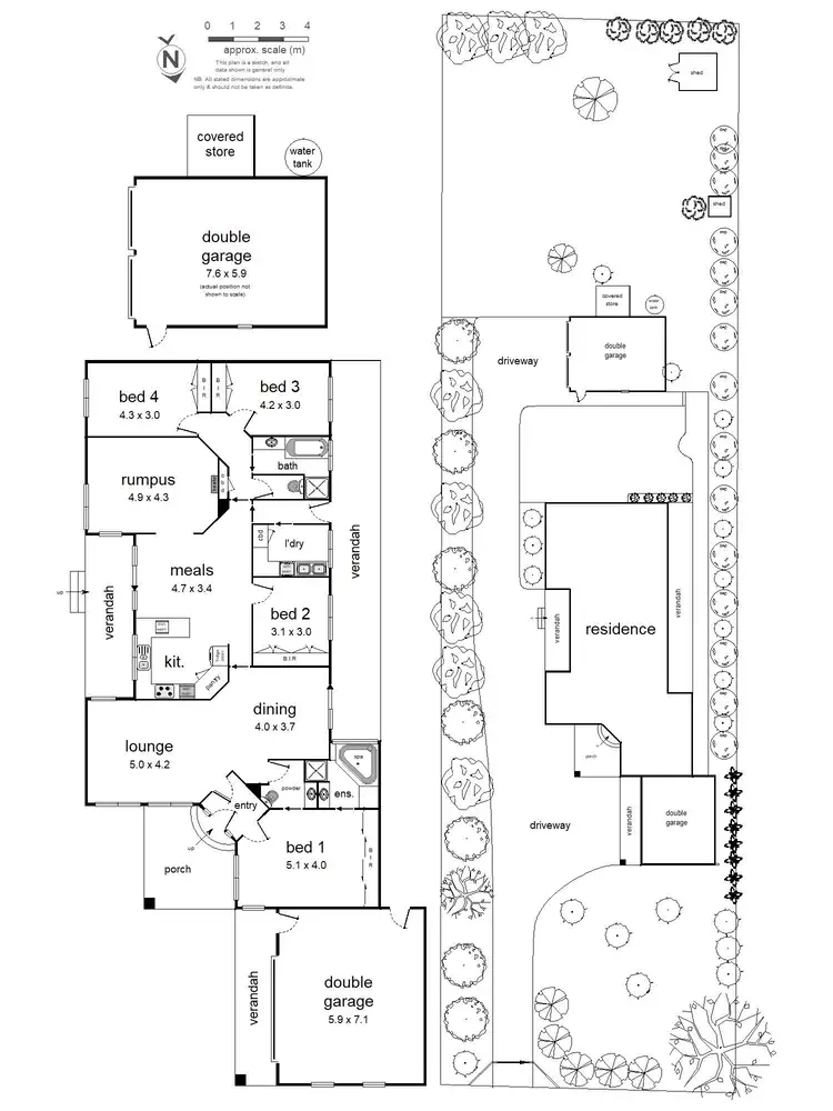 Floorplan of Homely house listing, 22 Bayview Avenue, Upwey VIC 3158